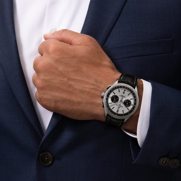 Premier B01 Chronograph 42 - Fine Steel - Silver AB0118221G1P1 - Image 5